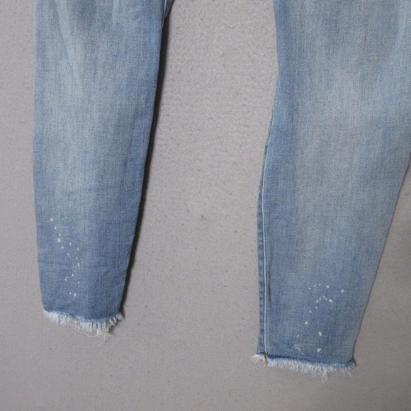 Judy Blue Boyfriend Fit Distressed Paint Splatted Jeans - Picture 7 of 16